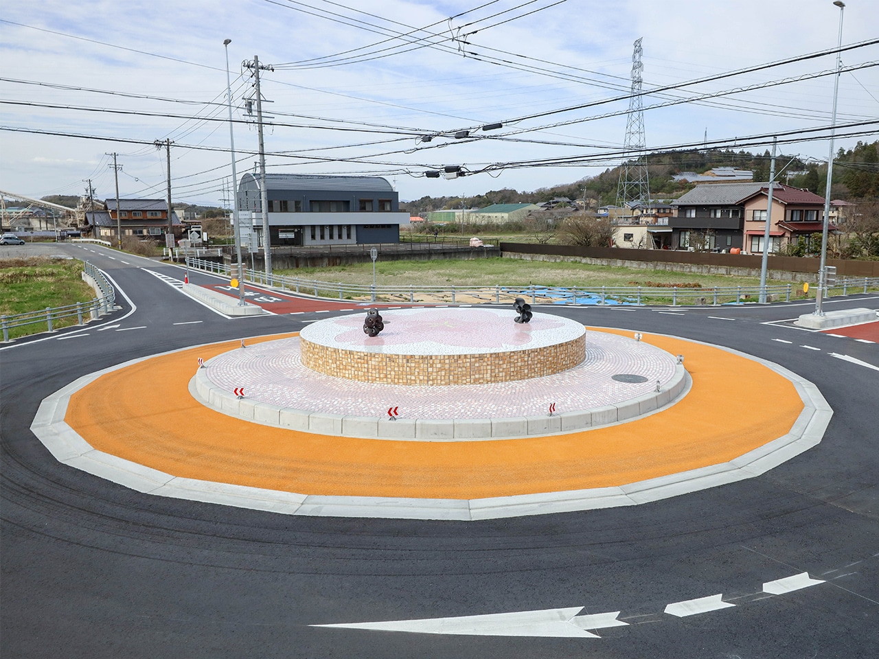 Oyabu-cho Roundabout, Tajimi City